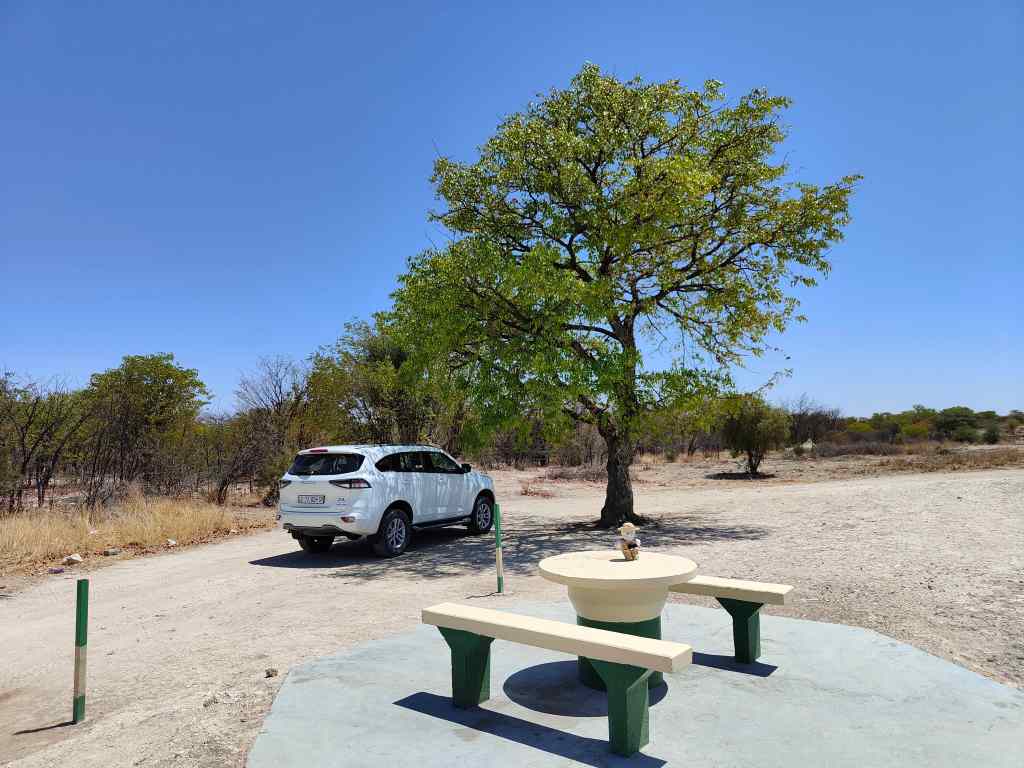 on the road to Etosha