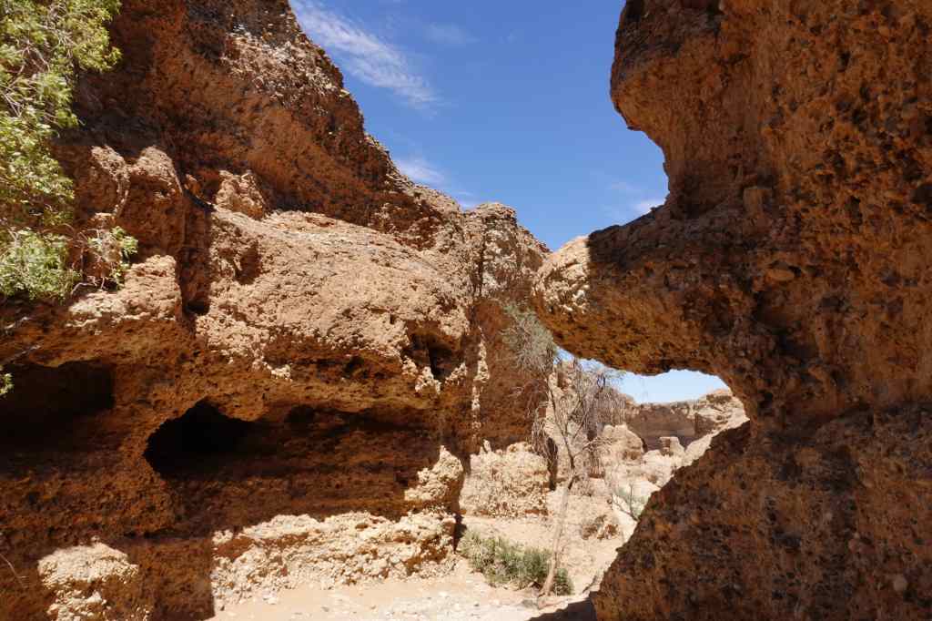 inside Sesriem Canyon