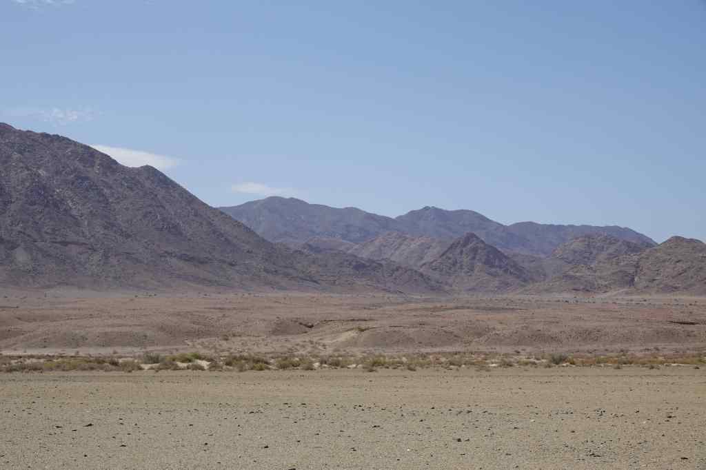 towards the Fish River Canyon