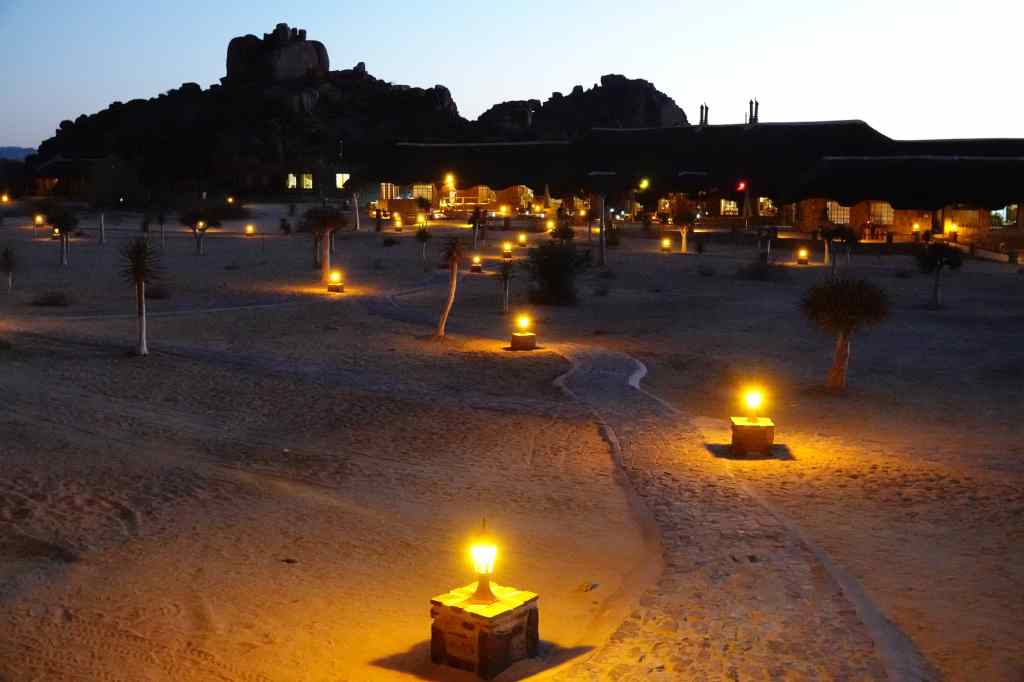 at the Canyon Lodge Fish River