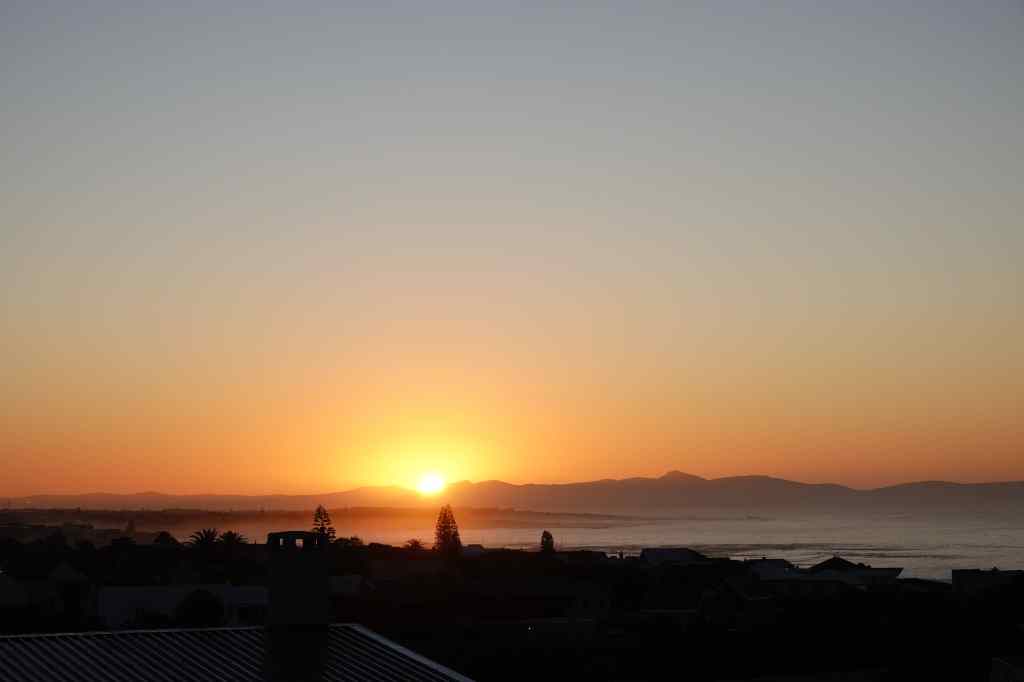 Sunrise over Hermanus