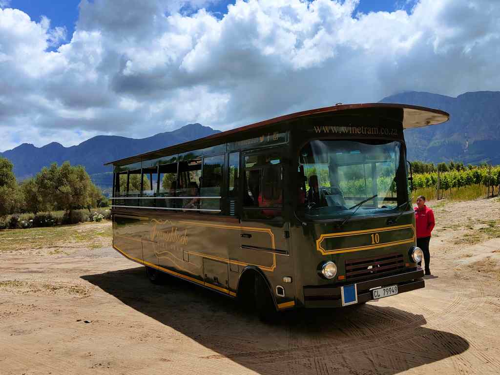 Franschhoek's wine bus