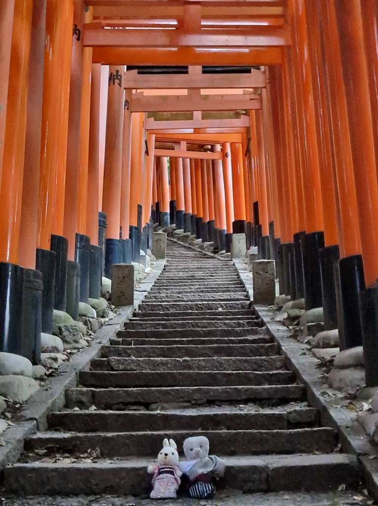 Half way up Fushimi Inari