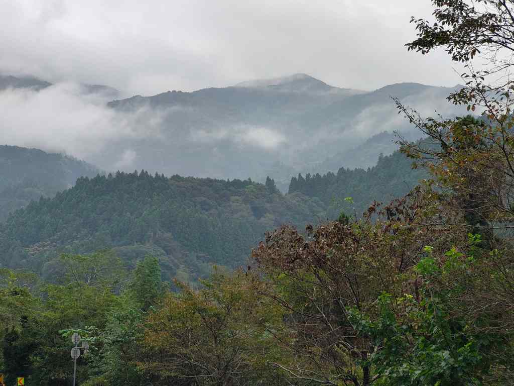Shikoku mountain scenery