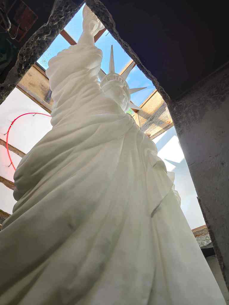 weird art on Naoshima