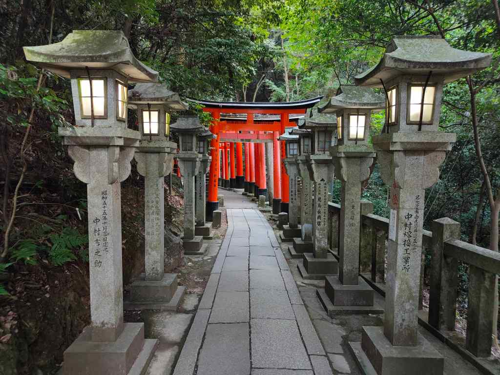 Dusk at Fushimi Inari